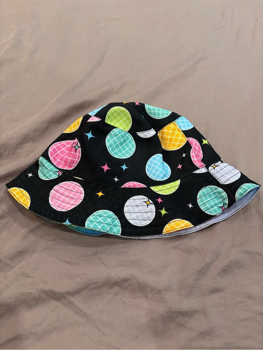 Reversible Disco Ball Bucket Hat